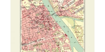 Cidade vella de Varsovia mapa